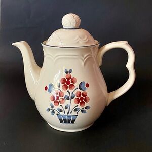 Vintage Stoneware  Cumberland Brambleberry Japan Coffee/Tea Pot with Lid